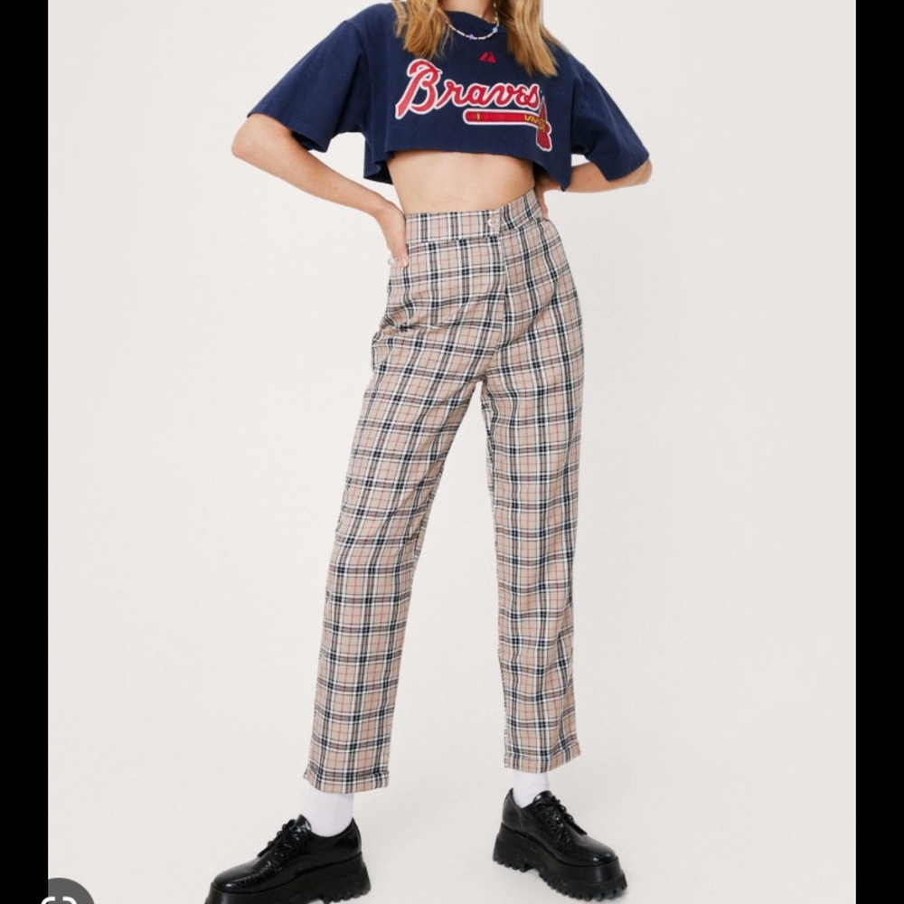 Plaid Nasty Gal Pants
